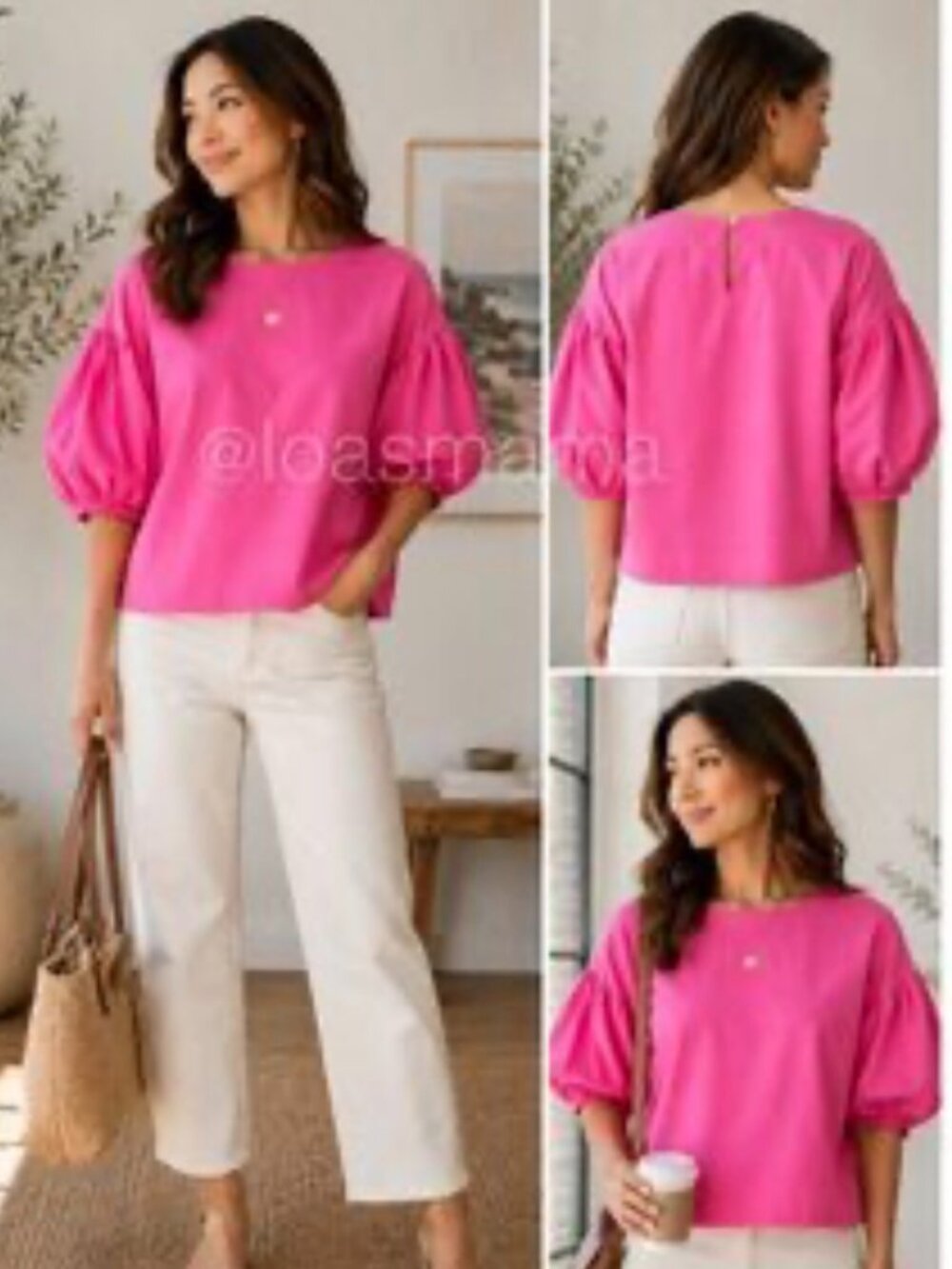 Oliphant Puff Sleeve Top